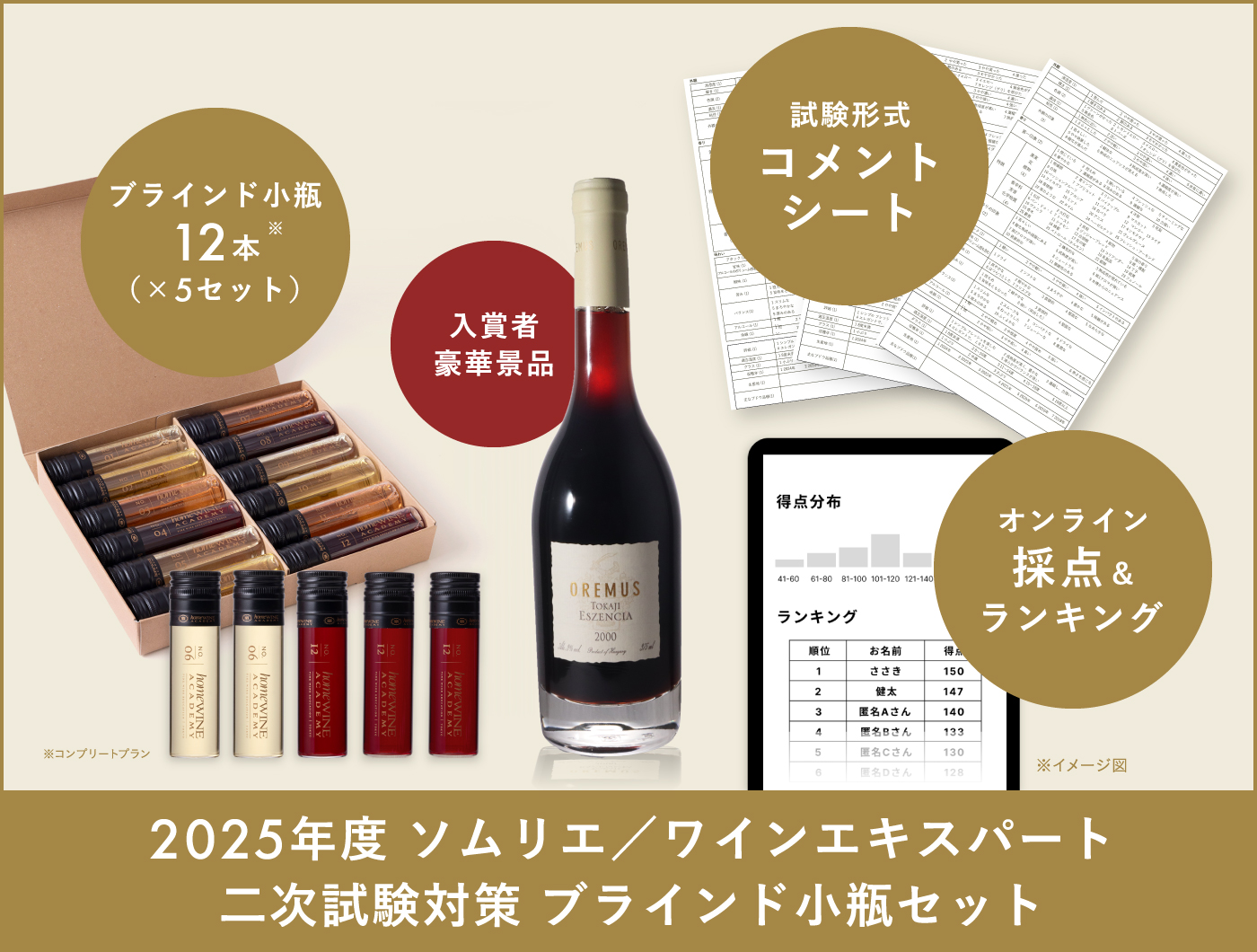 ブラインド小瓶セット